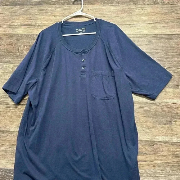 Duluth Trading Co Men's Navy Blue Shirt - Picture 1 of 3